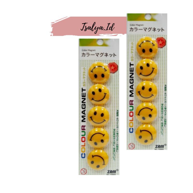 

Magnet Papan Tulis ZRM 'SMILE' 1 Pack = 5Pcs