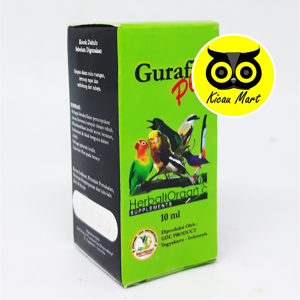 OBAT BURUNG MURAI KACER CUCAK KENARI GURAFIT PLUS GOC SERAK MACET BUNYI MEMBUANG LENDIR RACUN VTBR6GP