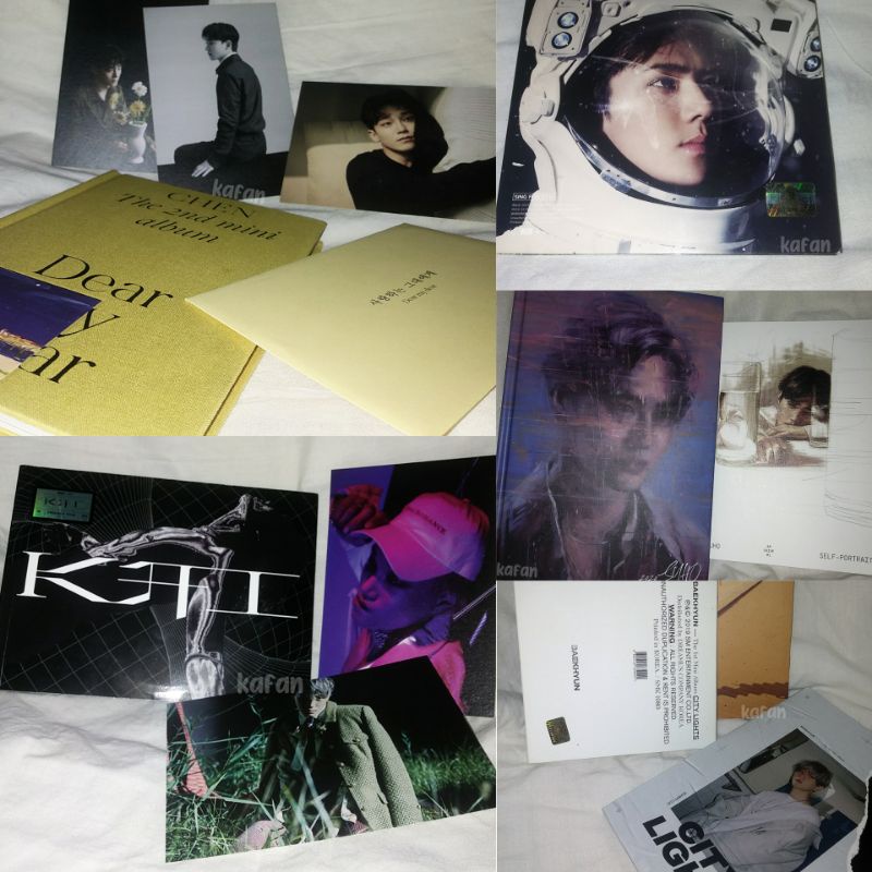 ALBUM ONLY EXO [ DEAR MY DEAR CITY LIGHT ]