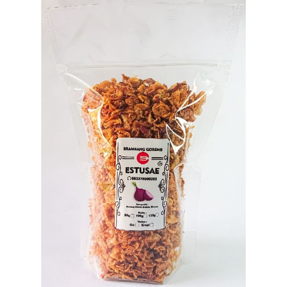 

Bawang Merah / Brambang Goreng Brebes 150 gr untuk Cemilan dan Teman Makan