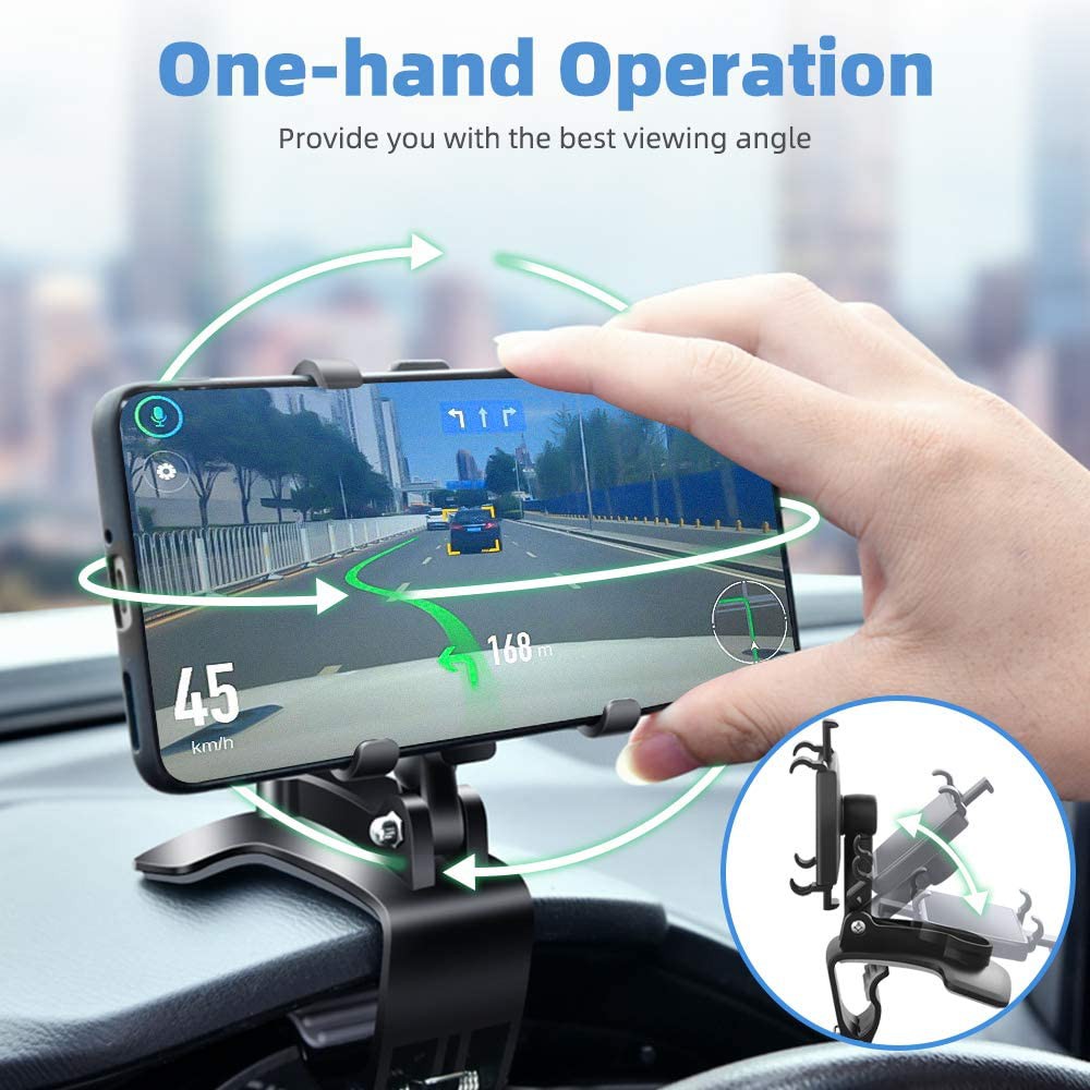 Hdoorlink Car Phone Holder Tempat HP Multifungsi Mobil