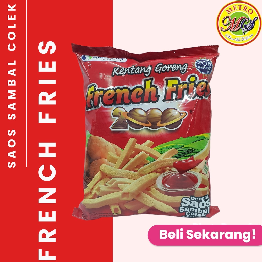 

[METRO] KENTANG GORENG FRENCH FRIES 2000 62g