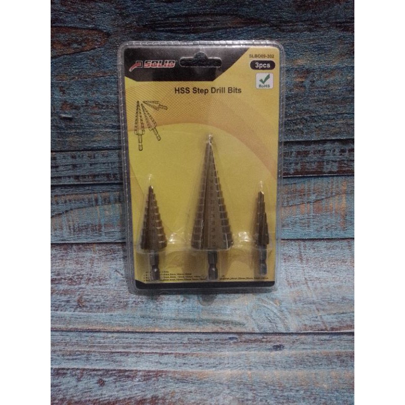 Jual Mata Bor Pagoda 4 32 Mm Mata Bor Multi Step Drill Mata Bor Piramid Shopee Indonesia