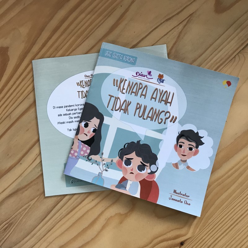 Charissa Publisher - Buku Kenapa Aya Tidak Pulang - Seri Cerita Korona-2