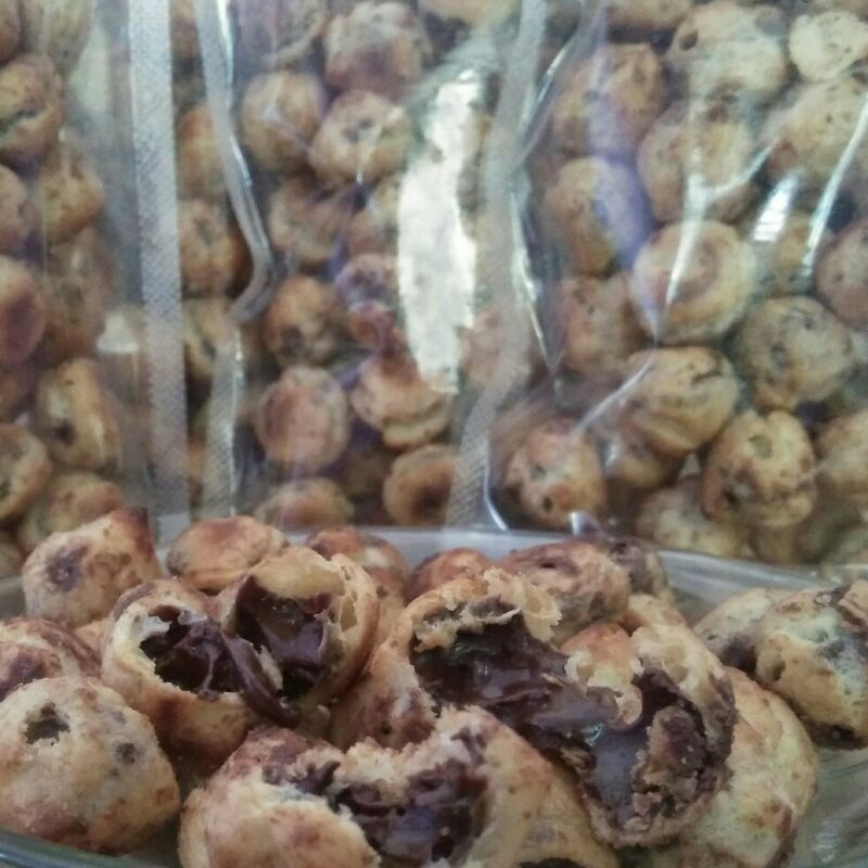 

120g Soes Coklat Lumer / Soes GG Isi Coklat