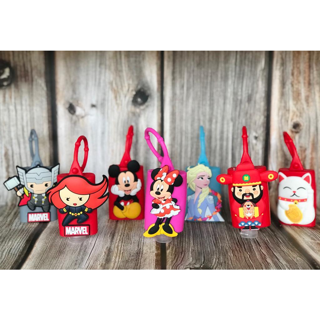 [LOGU] Gantungan Hand sanitizer Karakter, Tempat sanitizer lucu