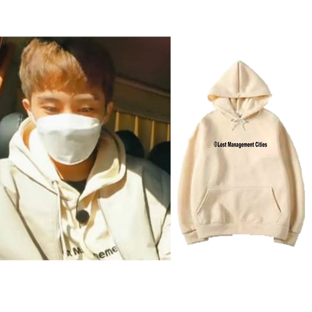 Jaket hoodie NCT Mark Lee lost management