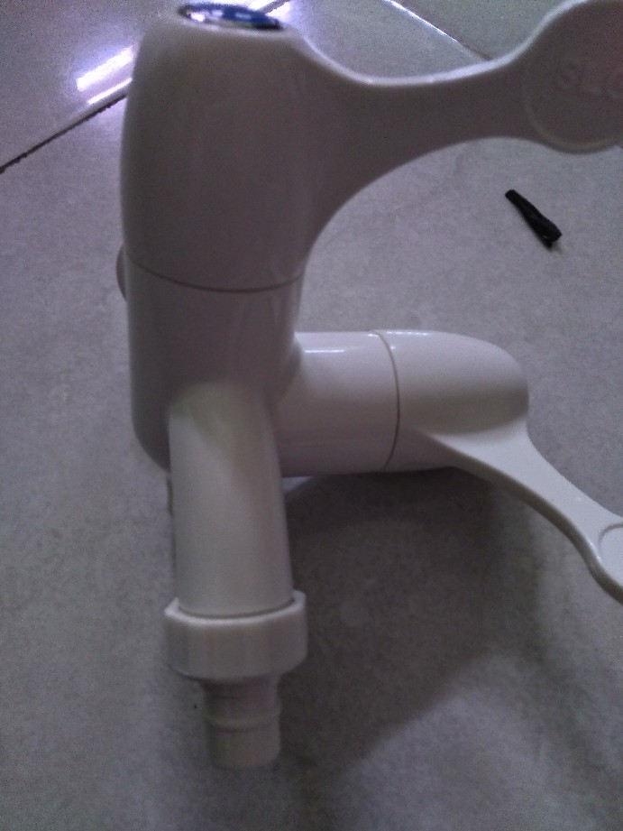 Kran Tembok Cabang Plastik Pvc New Soligen S9 Engkol