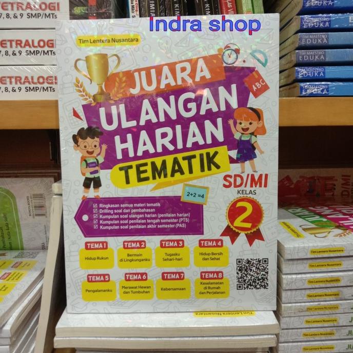 

Buku Soal/Juara Ulangan Harian Tematik Kelas 2 SD/Mi Star Seller Termurah