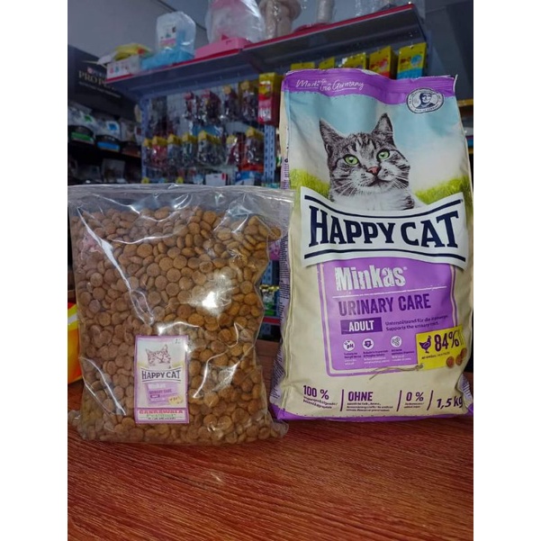 Happy Cat Minkas Urinary Care 500g Repack / Makanan Kucing Untuk Gangguan Urine