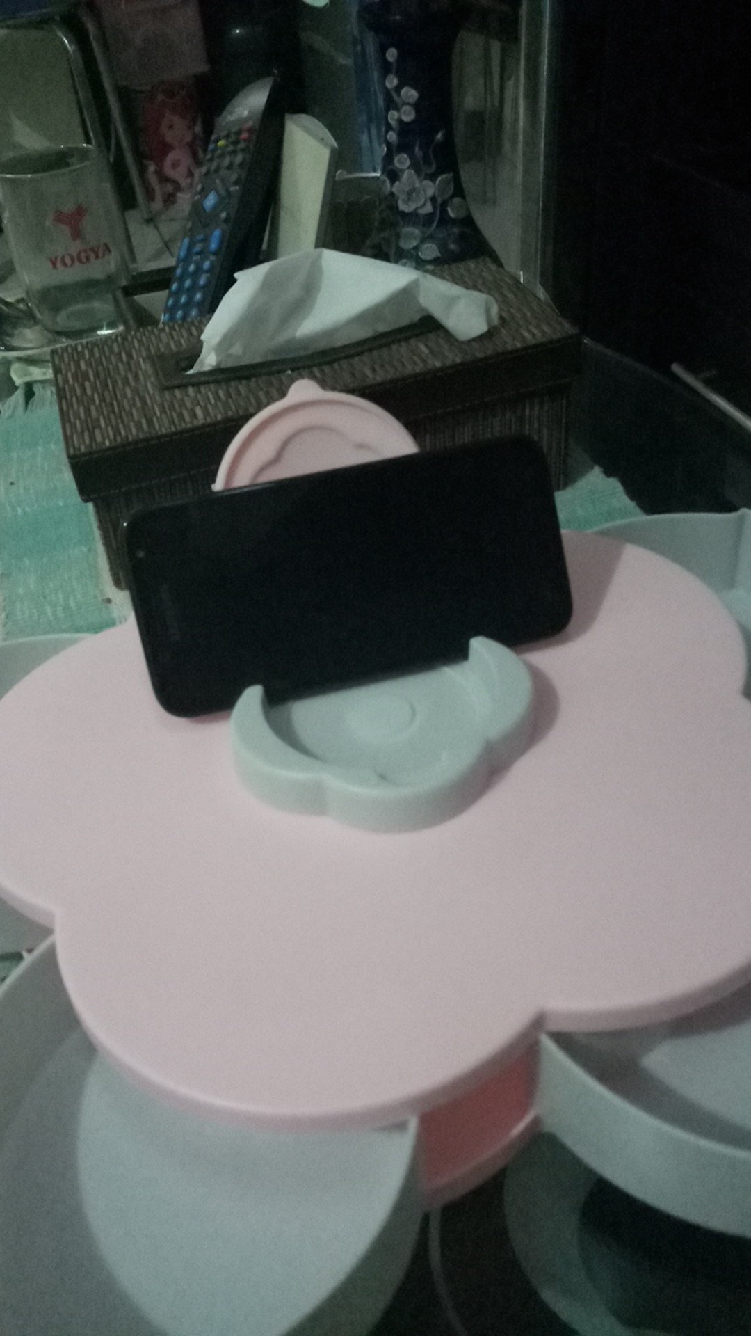 Toples Bunga Mekar/ Candy Tray/ Toples Permen