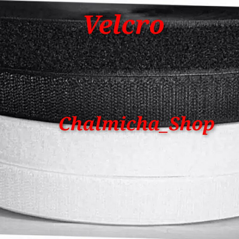 Velcro Kretekan Prepetan Baju Perekat Nilon 2,5 cm