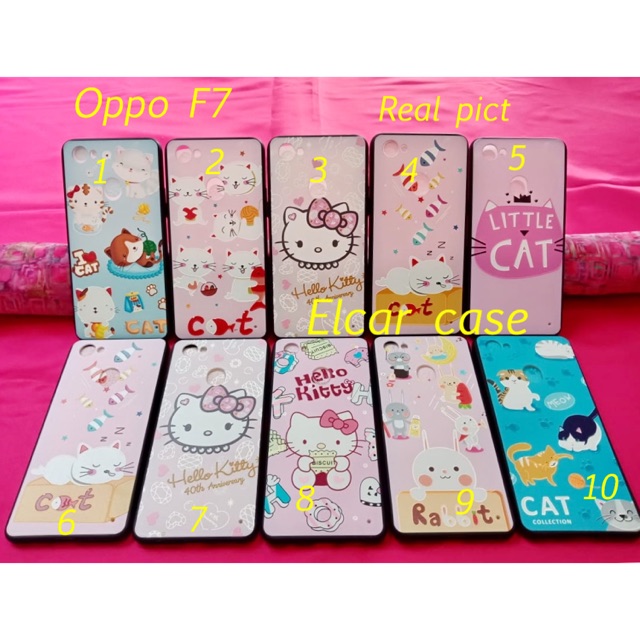 Soft case fuze motif disney gambar timbul oppo f7 youth f7 youth