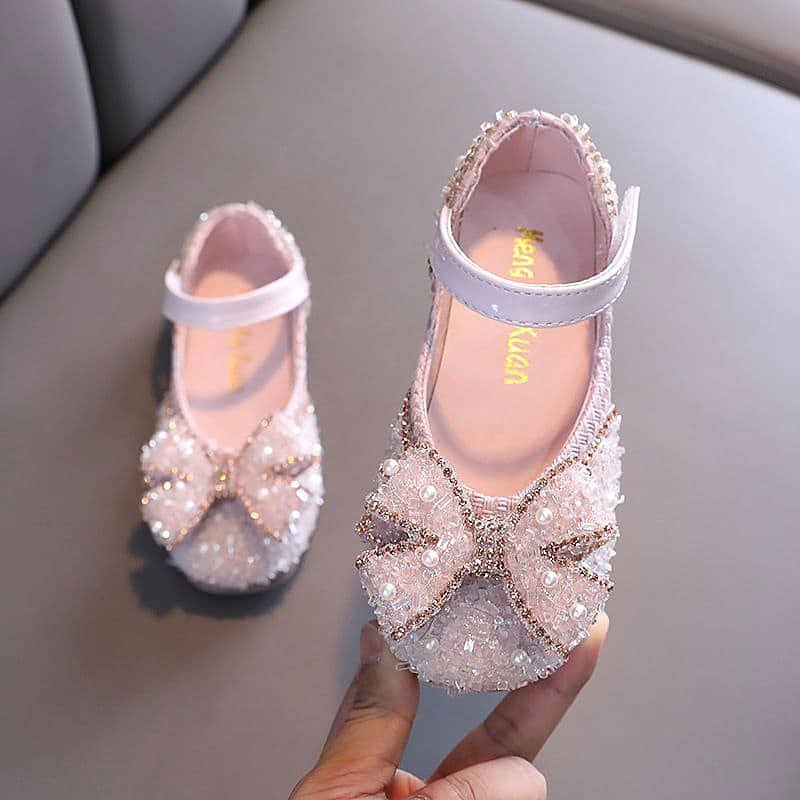 Sepatu Anak Perempuan Pretty Motek Ribbonie