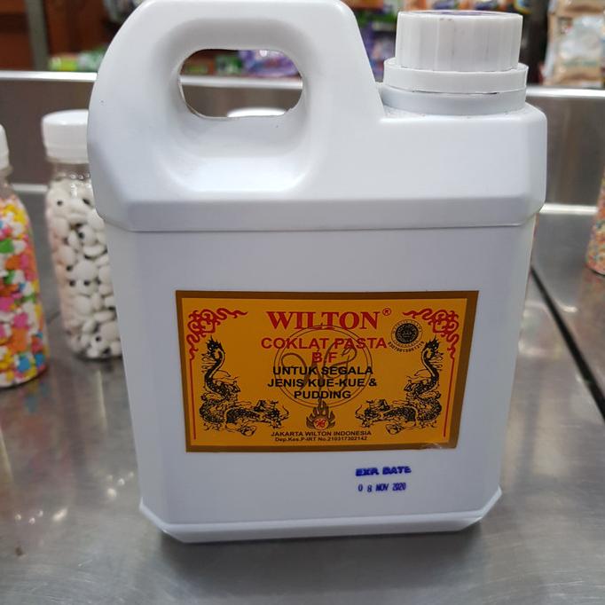

PASTA COKLAT WILTON BF 1L / Black Forest besar 1 Liter / 1 KG