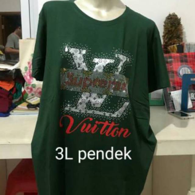  Kaos  Wanita  Lengan  Pendek  3L Bigsize Import Blink Mote 