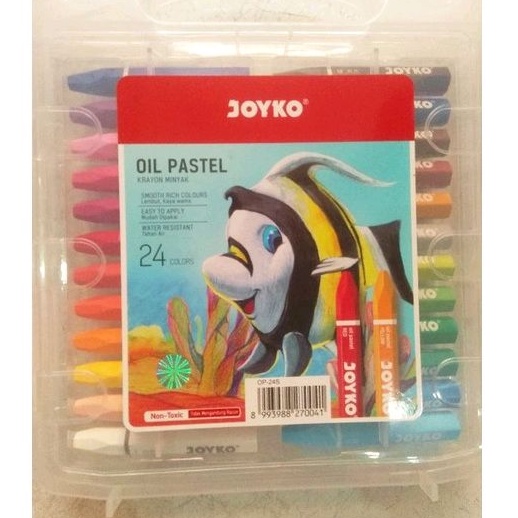 

crayon joyko oil pastel isi 24