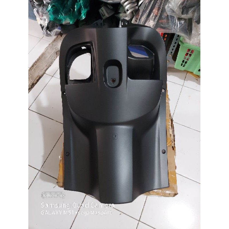 Cover inner scoopy esp new ring 12 k93 2017 2019 legshield kap kontak Hitam Doff Original