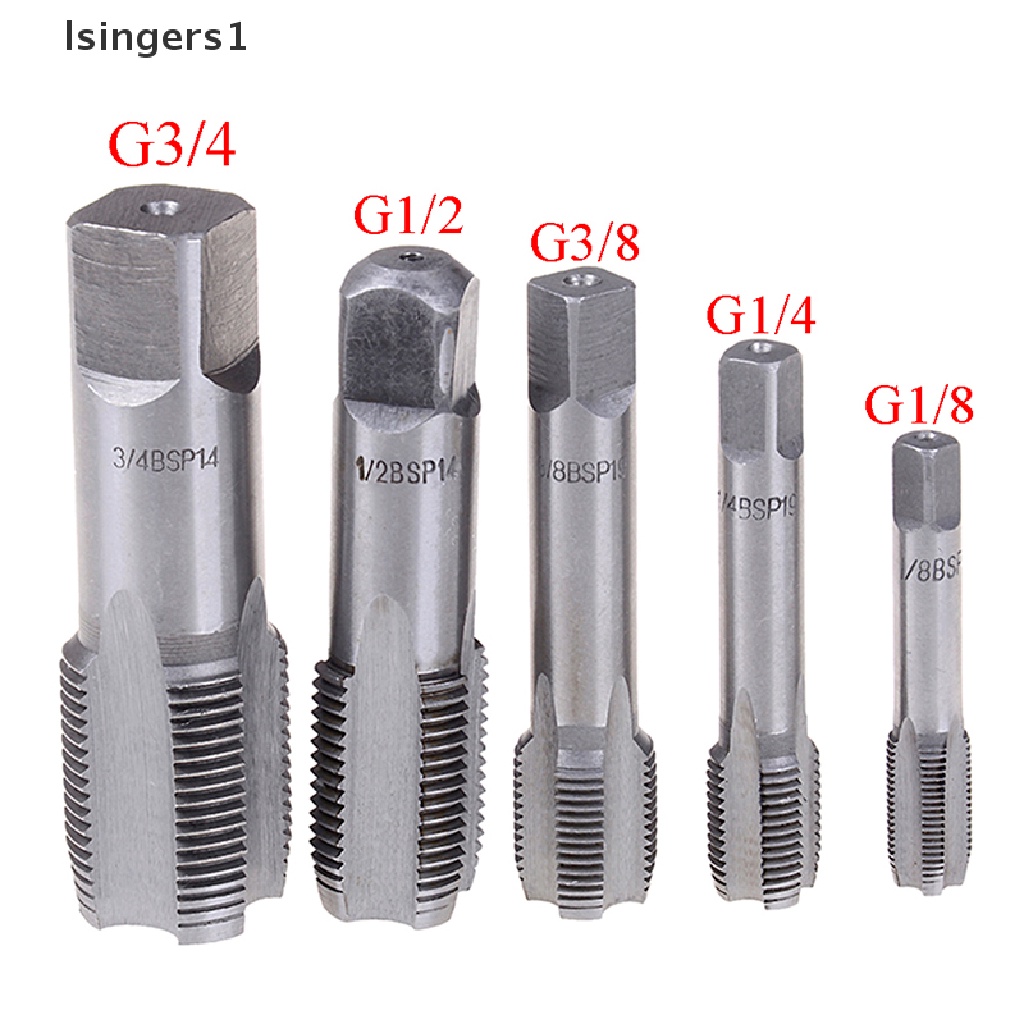 [lsingers1] G1/8 1/4 3/8 1/2 3/4 HSS Taper Pipe Tap BSP Metal Screw Thread Cutting Tool Boutique