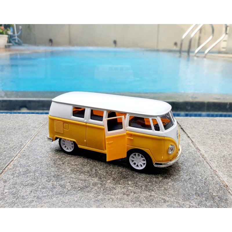 Diecast Mobil VW Combi Miniatur Mobil  Mainan Volkswagen Alloy Car