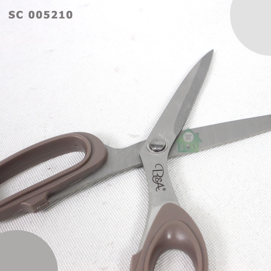 Gunting Kain / Kertas Merk B&amp;A 8 inch model 5210