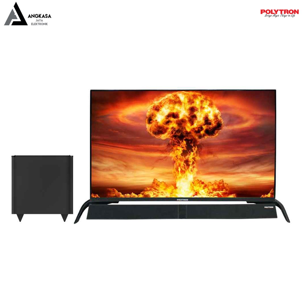 LED TV POLYTRON SOUNDBAR 32" (BERGARANSI, kHUSUS MEDAN)