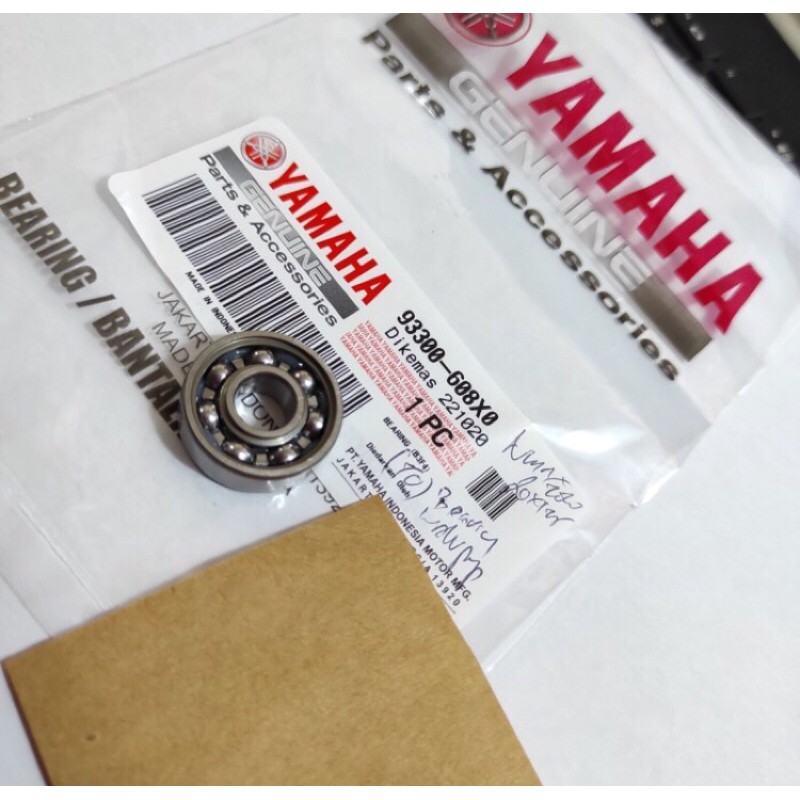 BEARING LAHER WATER PUMP NEW NMAX NEW AEROX LEXI 2020 ASLI ORI YAMAHA 93300 608X0