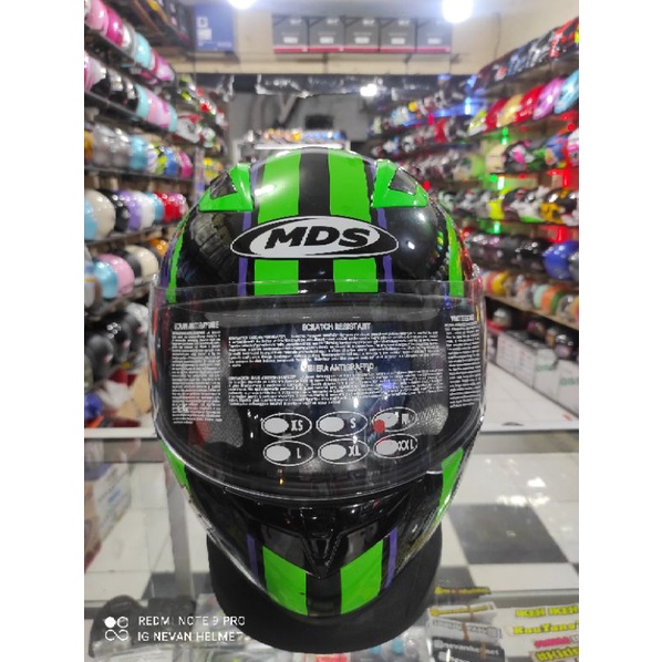 HELM MDS FULLFACE PROVENT DOUBLE VISOR MOTIF