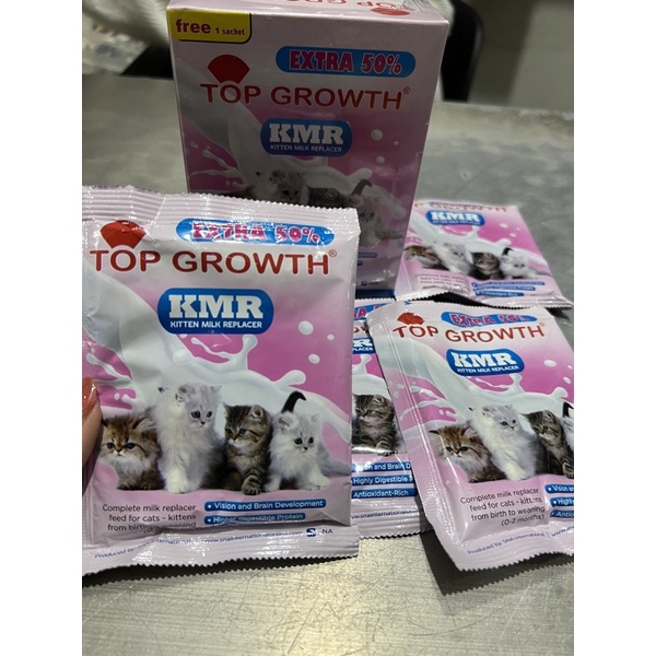 

top growth susu kucing 1bungkus kecil 30gr