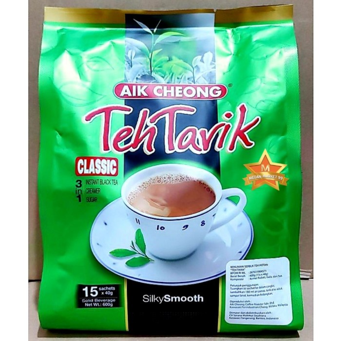 

(BISA COD) TEH TARIK IMPORT AIK CHEONG 3 IN 1 | TEH TARIKH| GOLDROAST| GOLD ROAST