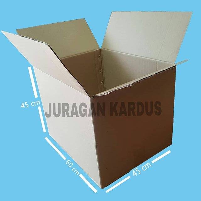 ExtraWrap (CCA) Kardus besar polos Kardus besar baru Kardus 60x37x45 Kardus barang Kardus pindahan