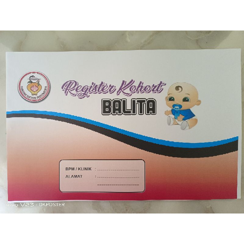 BUKU REGISTER KOHORT BALITA