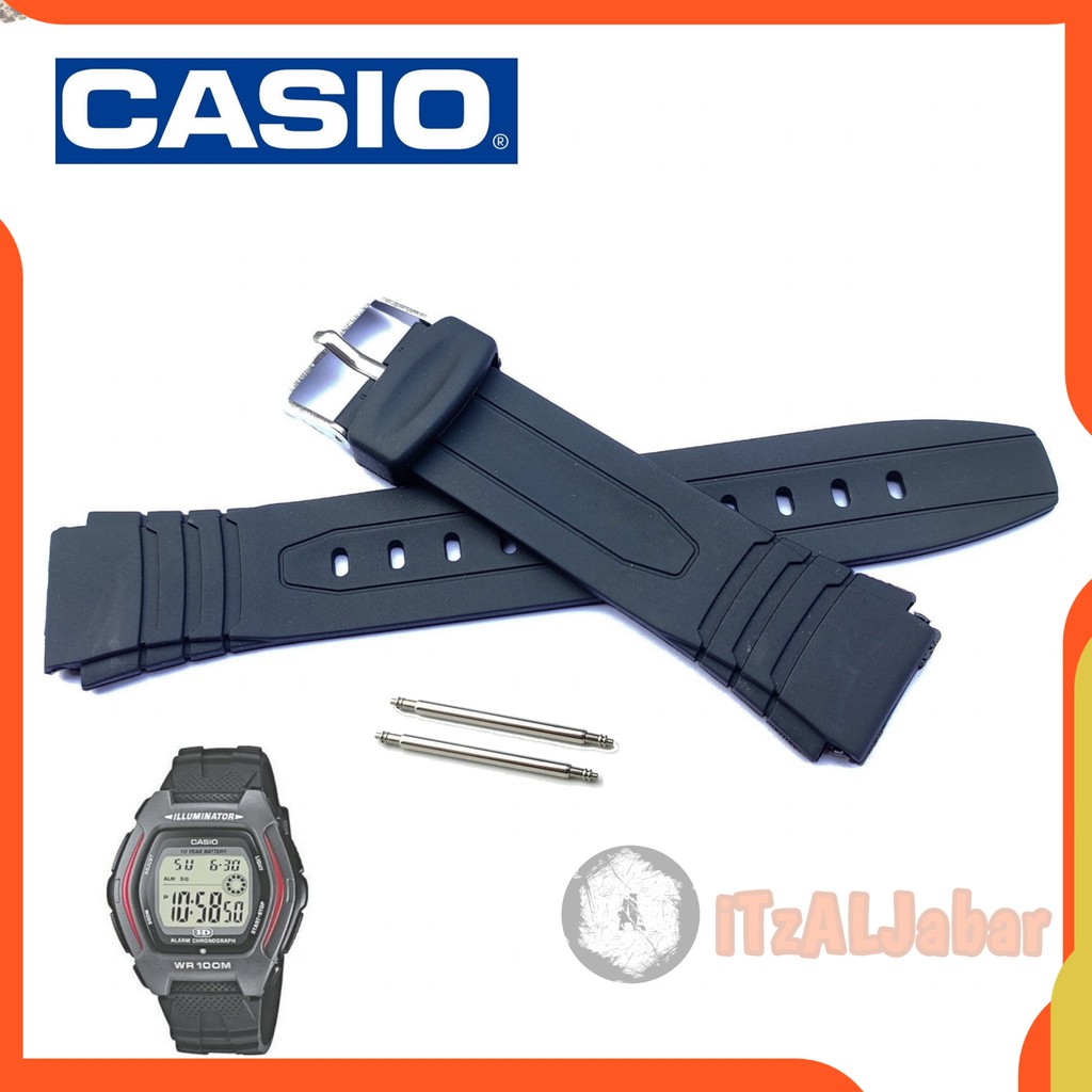 Tali jam tangan Casio HDD 600 Rubber strap Tali jam Casio HDD600