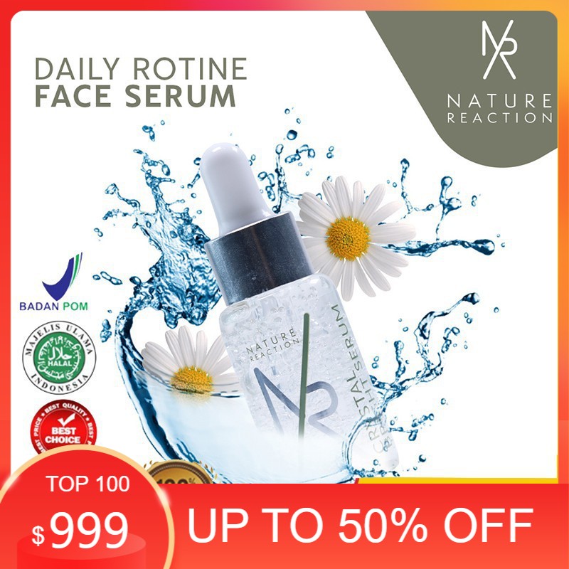 NATUR NATURE REACTION CRYSTAL BRIGHT SERUM ORI |/NATURE REACTION CRYSTAL SERUM NATURE REACTION SERUM