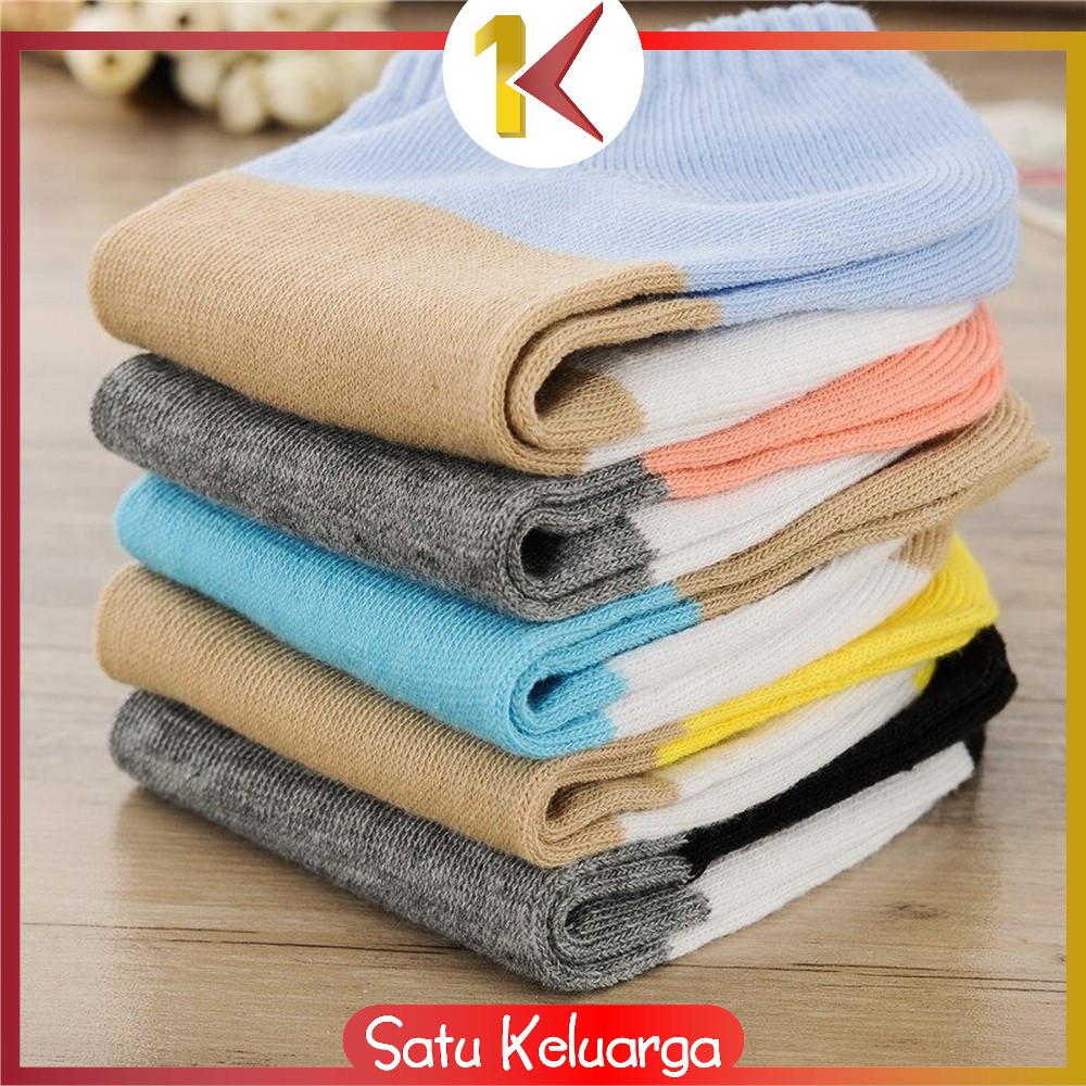SK-P51-P54 Kaos Kaki Pendek Dewasa / Kaos Kaki Semata Kaki / Kaos Kaki Ankle Motif / Short Socks-1