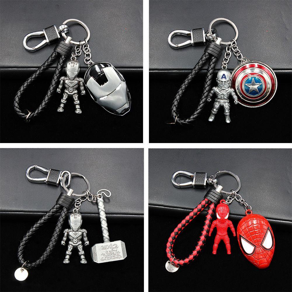 Top Marvel Avengers Liontin Iron Man Hero Captain America Perisai