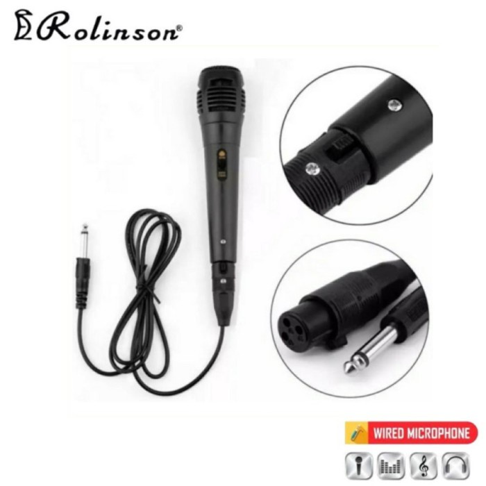 PAKET MURAH SOUNDCARD V8 + MIC ROLINSON RL-01 SUARA JERNIH DAN BAGUS