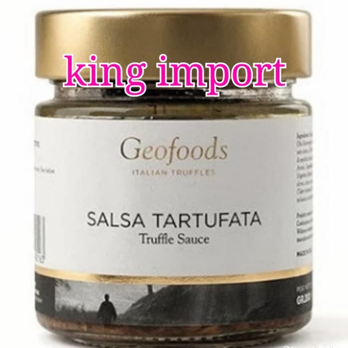 

Fchgtyani Geofoods Salsa Tartufa Truffle Sauce 50Gram Saus Jamur Truffle Italy