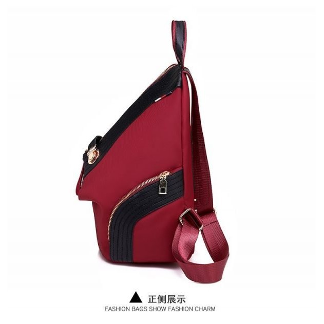 LT 1400 (BLACK) RISCE TAS RANSEL IMPORT WANITA CEWEK PEREMPUN JAKARTA BATAM