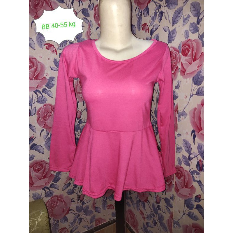 second blouse pink fanta