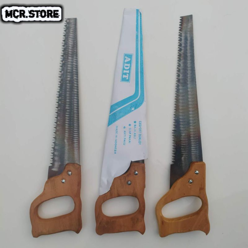 TERBAIK (2PILIHAN) GERGAJI POTONG /  GERGAJI KAYU BAMBU+ KIKIR BAJA BAJA ASLI