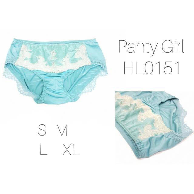 CD WANITA / CELANA DALAM WANITA RENDA SIZE S M L XL IMPORT SATIN SPANDEX HL0151 hbs18 0505