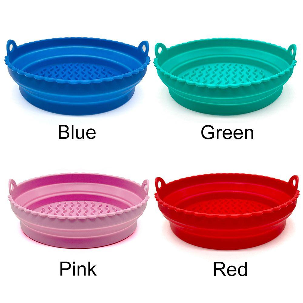 Top Foldable Silicone Pot Grill Pot Tray Masak Reusable Pizza Plate Baking Basket