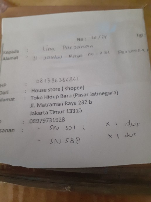 Toples Nuai Sn 501.1 Bulat Ukuran 500 Gr