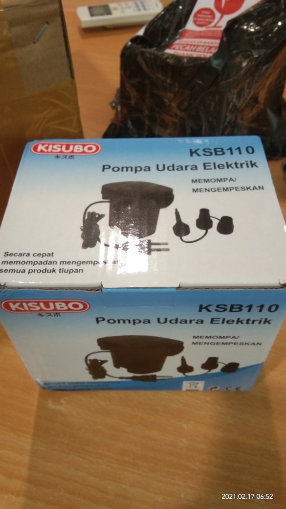 Zm - Pompa Elektrik Kisubo 2in1 - Pompa Listik Kolam Renang