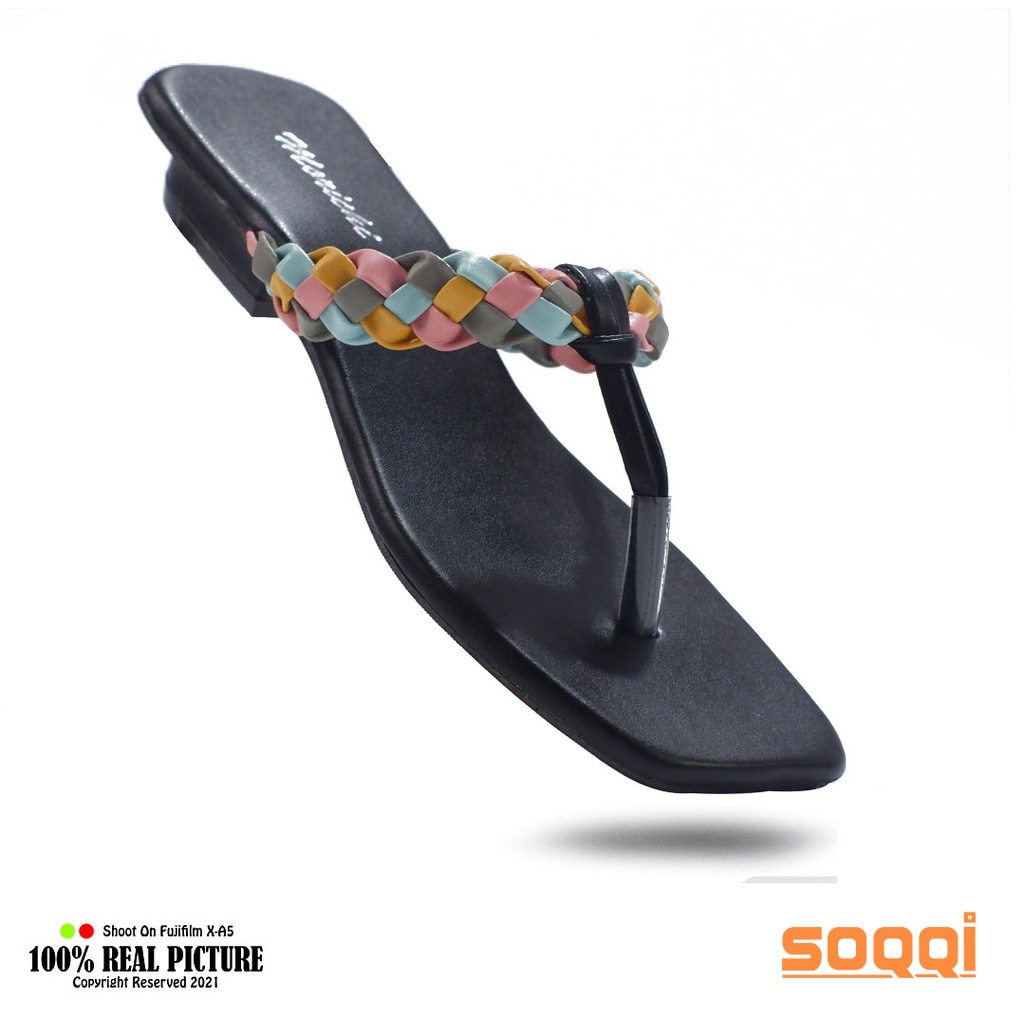 Japit Teplek Perempuan - Sandal Bali - Sendal jepit flat Cewek sandal japit wanita perempuan model flip flop casual resmi acara kekinian Morichi JP01 cod keren murah 37-40