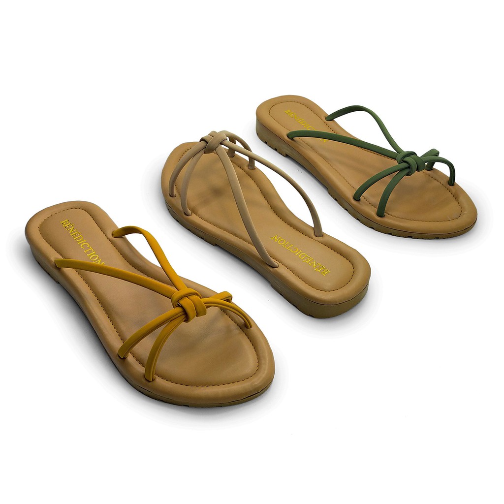 B&G_collection Sandal Flat Tali Anak Perempuan Sandal Cewek Model Teplek umur 6,7,8,9 tahun TERBARU