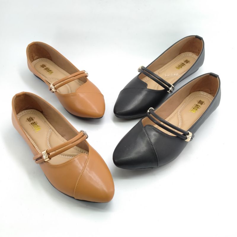 Sepatu Flatshoes Wanita Andis YS01