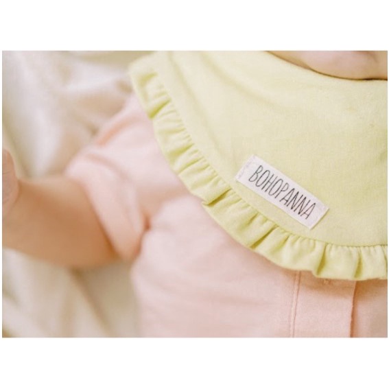 BOHOPANNA - BIB RUFFLE BOHOPANNA - BIB ANAK - SLABBER BAYI