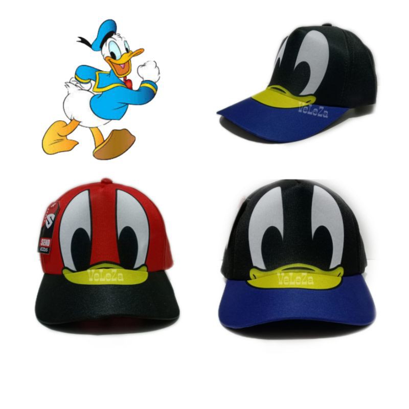 Topi Anak Karakter / Topi Anak Donald Duck / Topi Anak Laki-Laki / Topi Anak Karakter